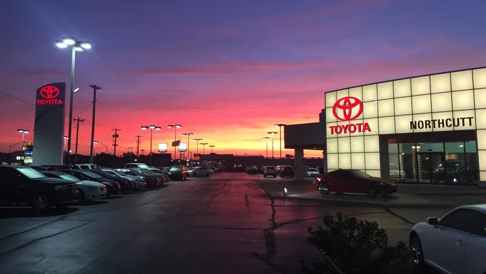 Northcutt Toyota business background image